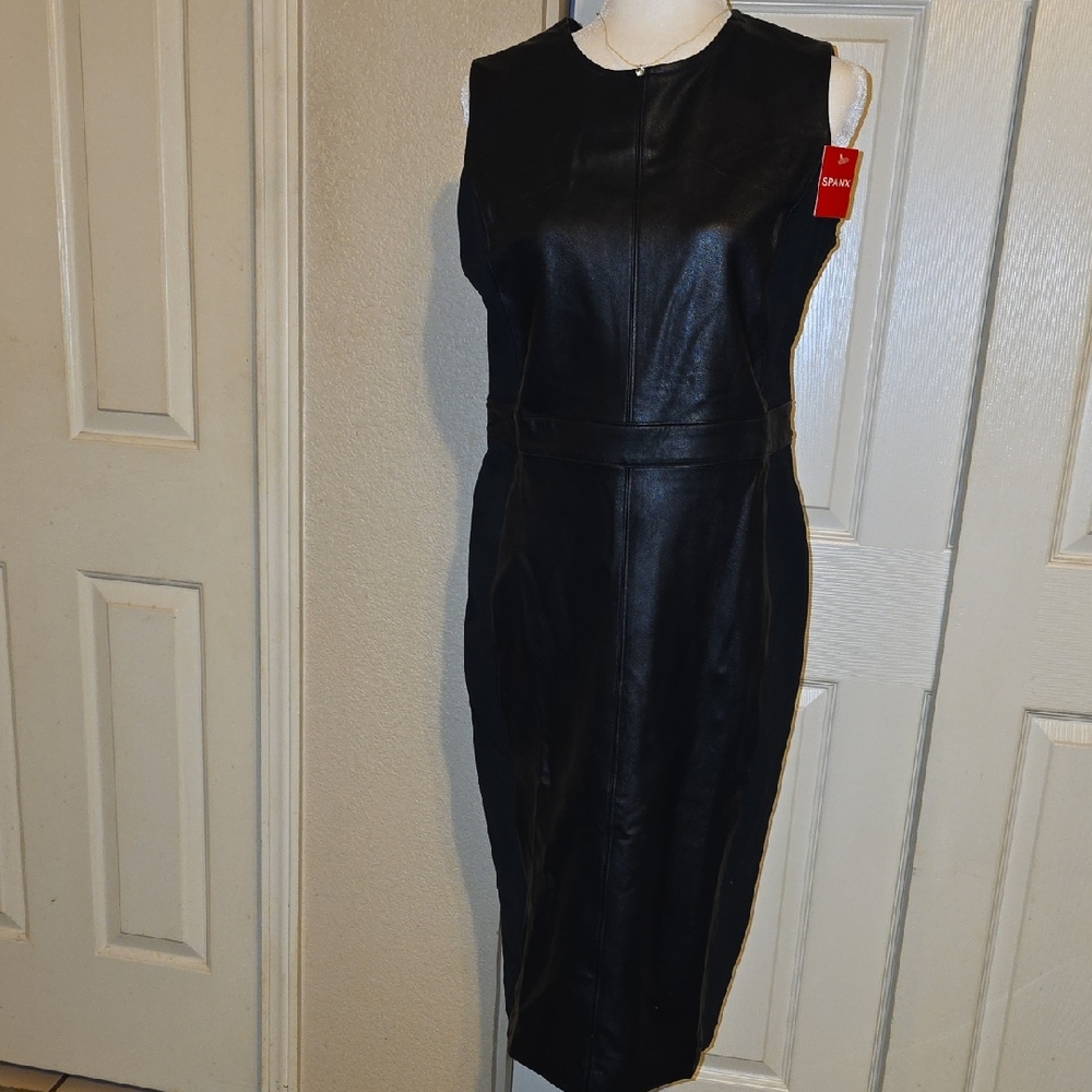 NWT SPANX Black Sleeveless Dress